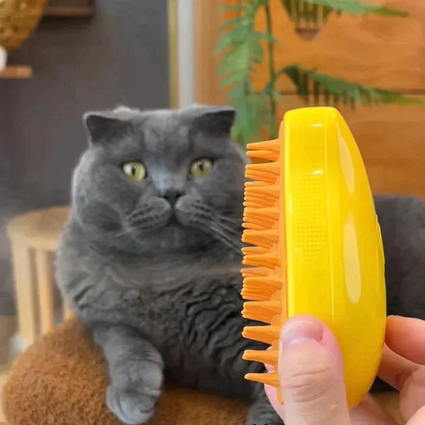 3-In-1 Steaming Pet Brush