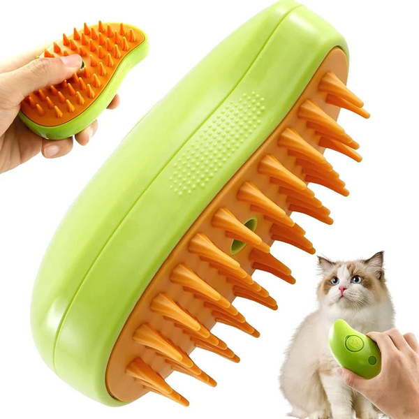 3-In-1 Steaming Pet Brush