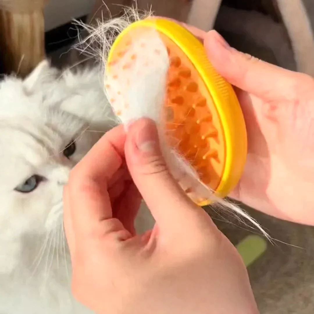 3-In-1 Steaming Pet Brush